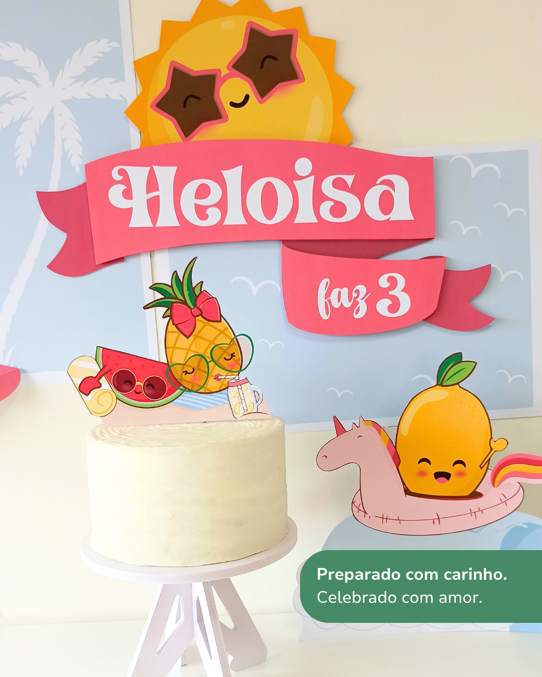 Kit de festa –  Summer Fruits 8
