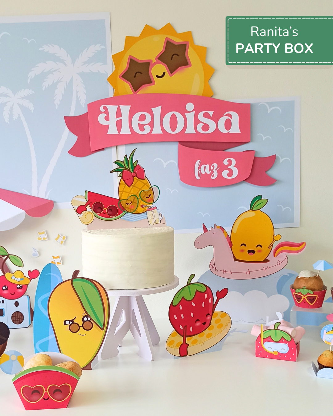 Kit de festa –  Summer Fruits 1