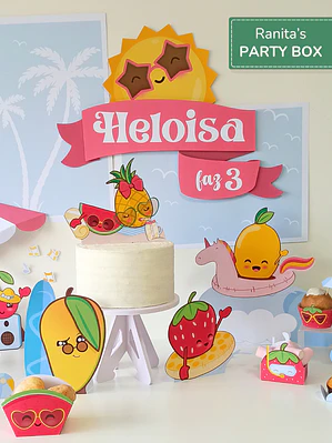 Kit de festa –  Summer Fruits