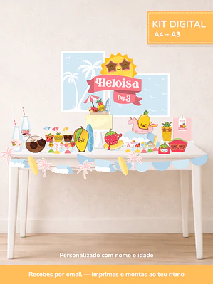  Kit Digital - Festa Summer Fruits