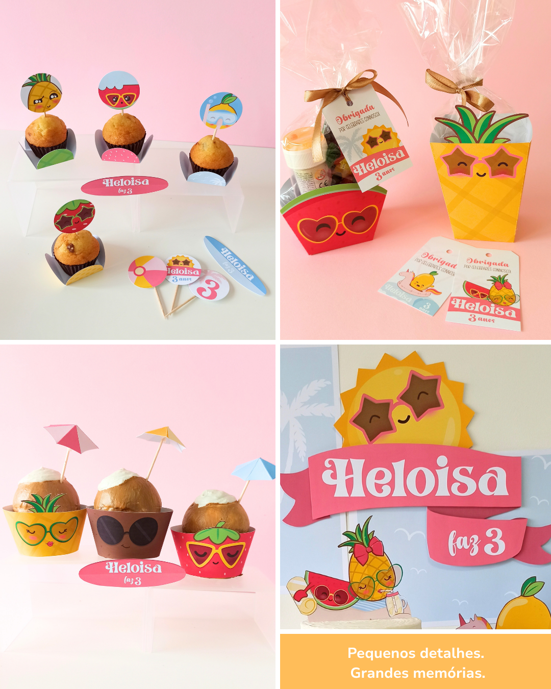  Kit Digital - Festa Summer Fruits 6