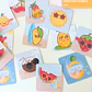 Jogo da Memória para imprimir – Summer Fruits - Thumbnail 1