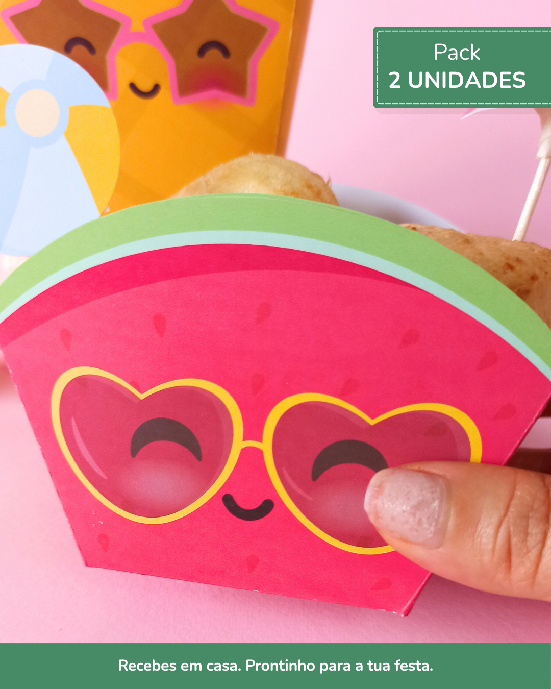 Caixa de Snacks Melancia | 2 unid. — Summer Fruits 1