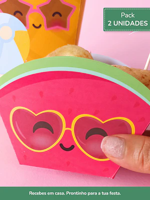 Caixa de Snacks Melancia | 2 unid. — Summer Fruits