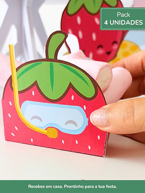 Caixa de Snacks Morango | 4 unid. — Summer Fruits