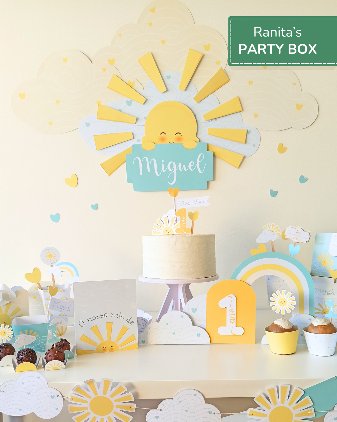 Kit de festa – Raio de Sol (Sunshine ) 1