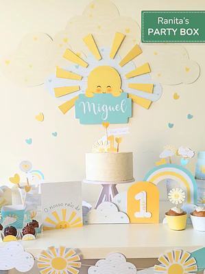 Kit de festa – Raio de Sol (Sunshine )