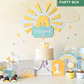 Kit de festa – Raio de Sol (Sunshine ) - Thumbnail 1