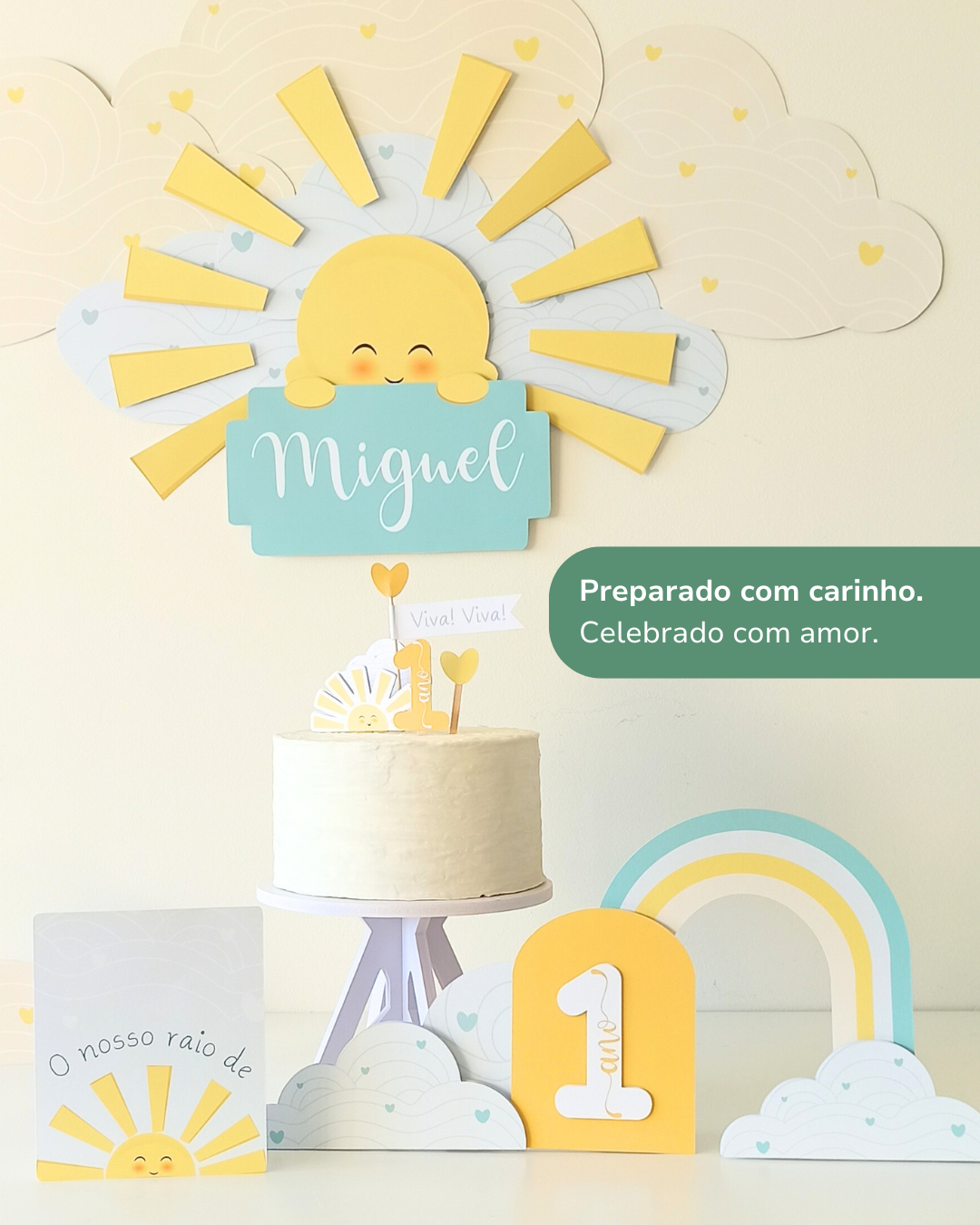Kit de festa – Raio de Sol (Sunshine ) 9