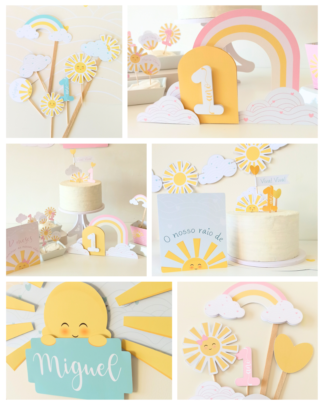 Kit de festa – Raio de Sol (Sunshine ) 8