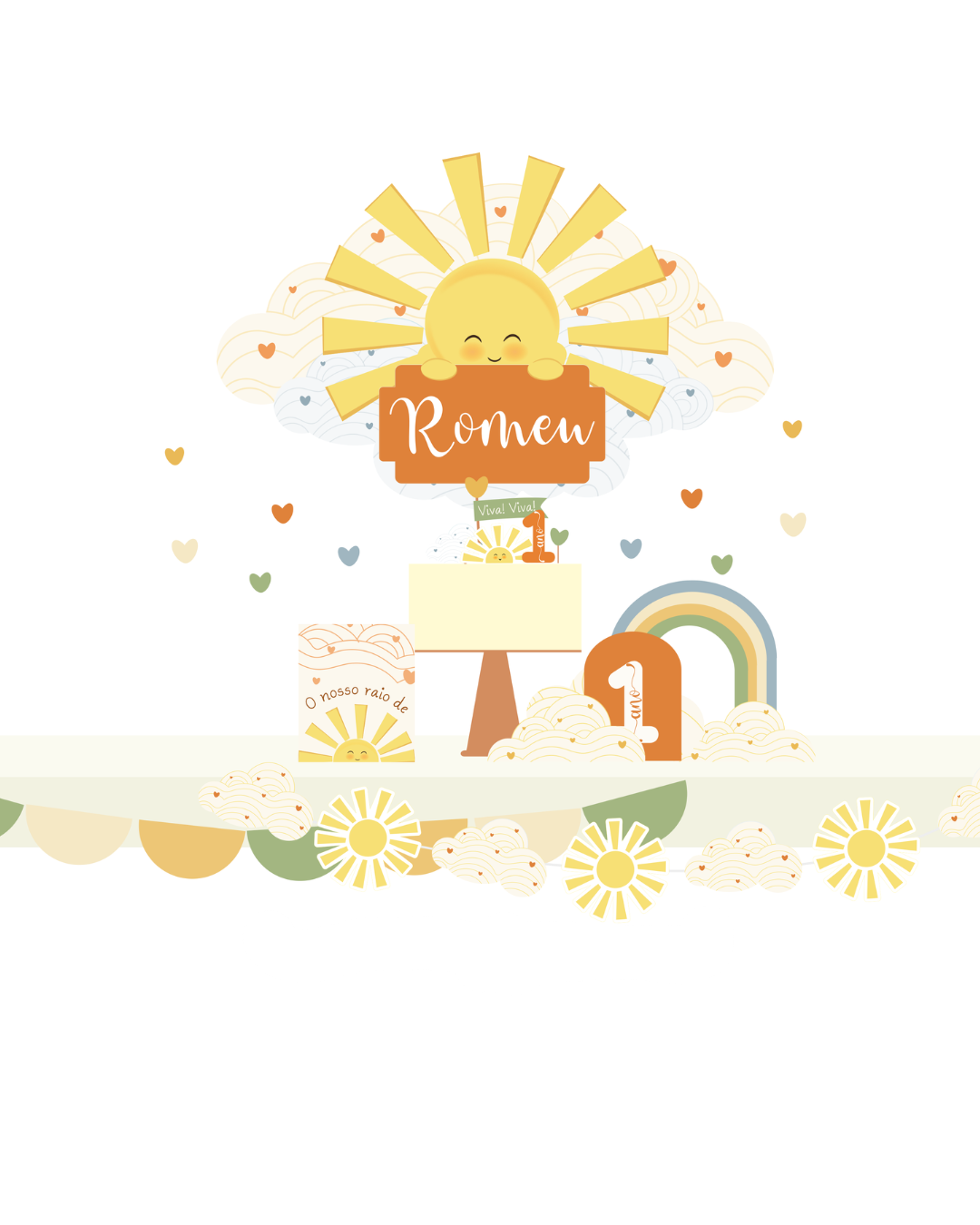 Kit de festa – Raio de Sol (Sunshine ) 10