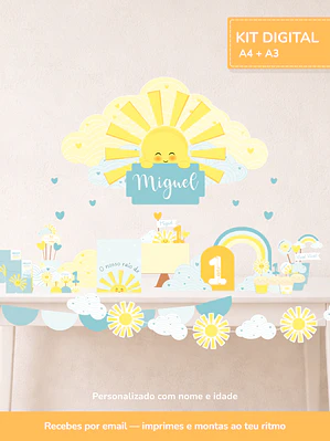  Kit Digital -  Raio de Sol ( Sunshine)