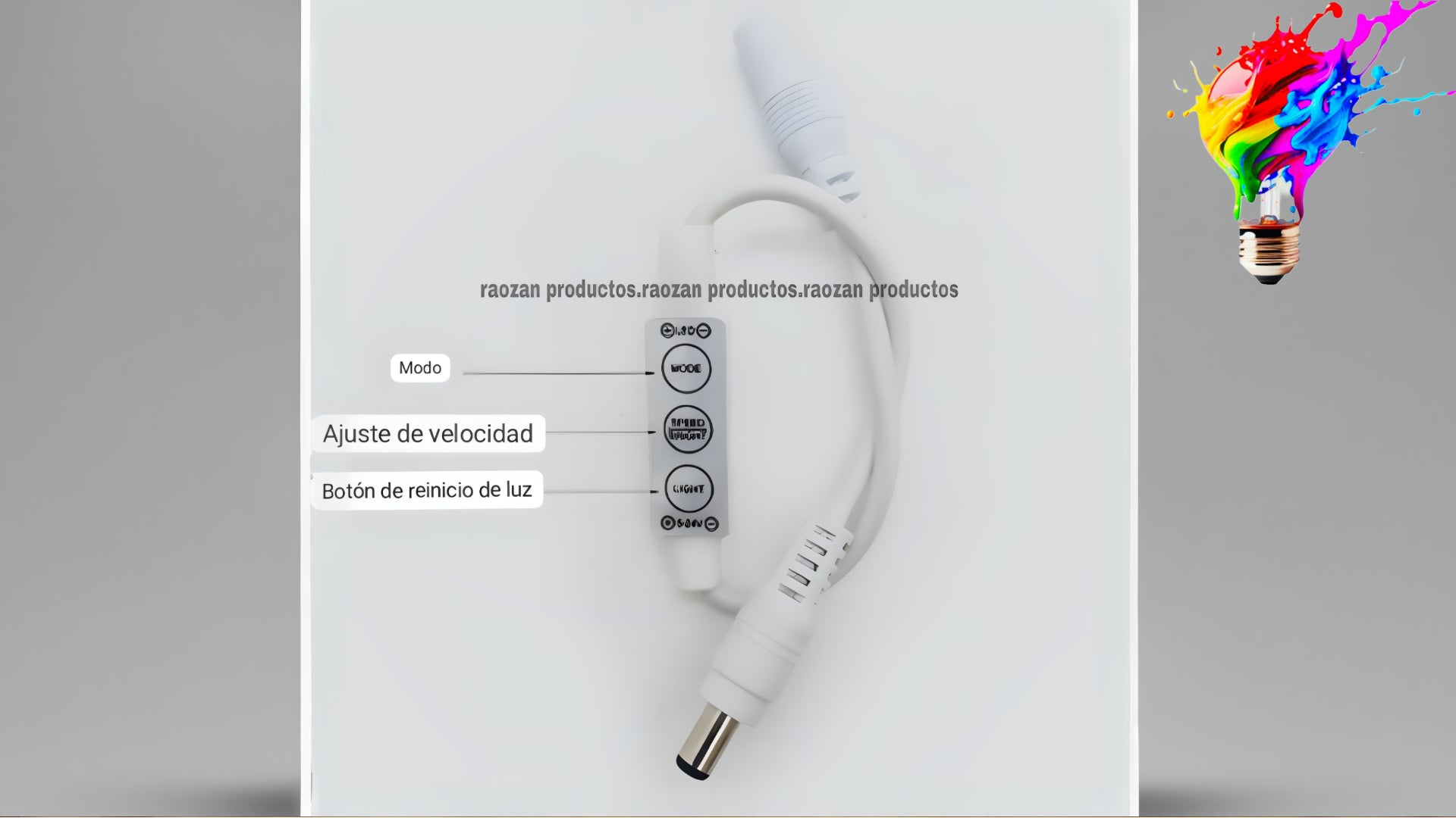 DIMMER CON PUNTAS MANUAL 12V 2