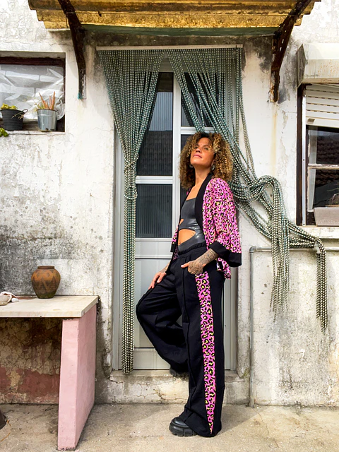 LION PANTS PINK LEO