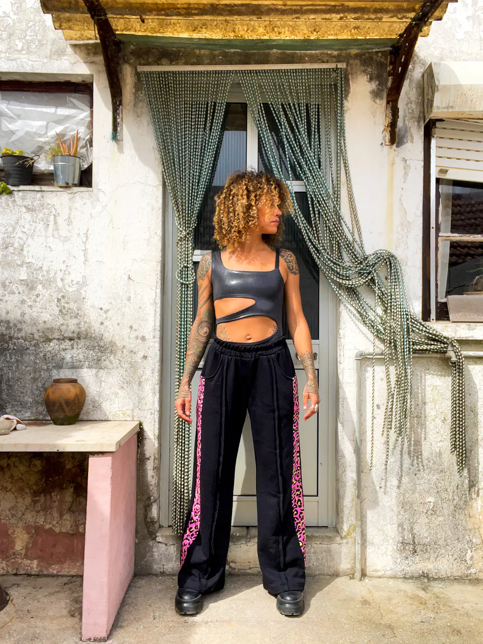 LION PANTS PINK LEO 3