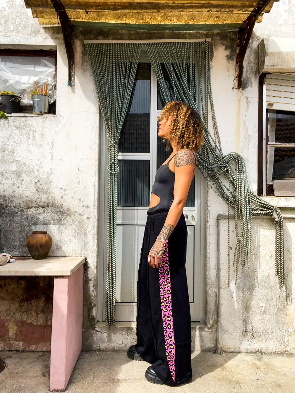 LION PANTS PINK LEO 4