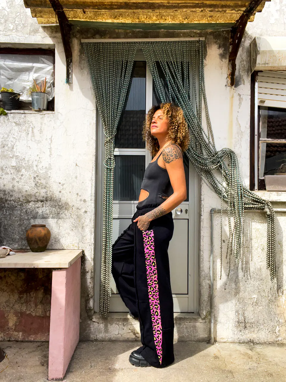 LION PANTS PINK LEO 5