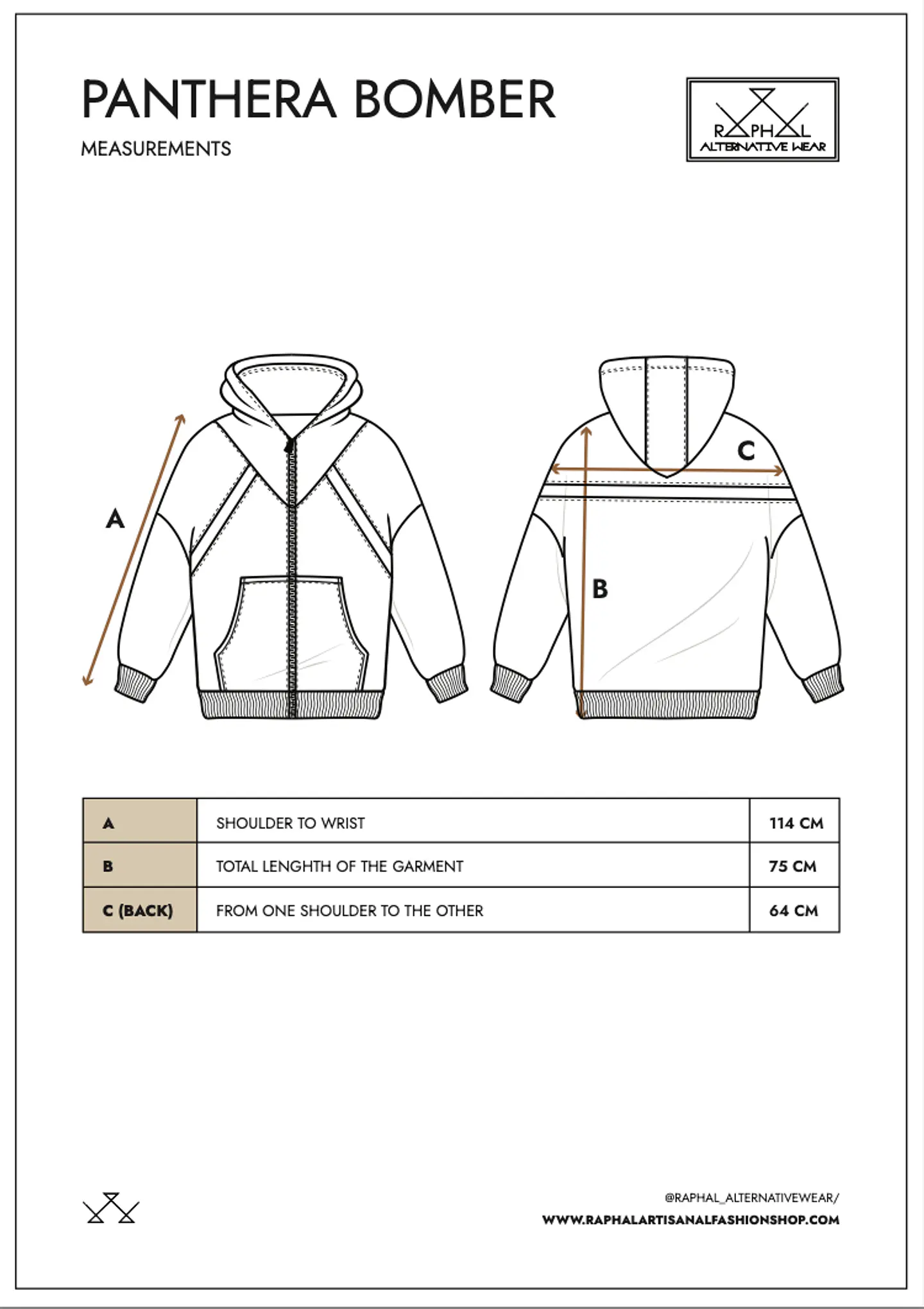 PANTHERA BOMBER NO GENDER 14