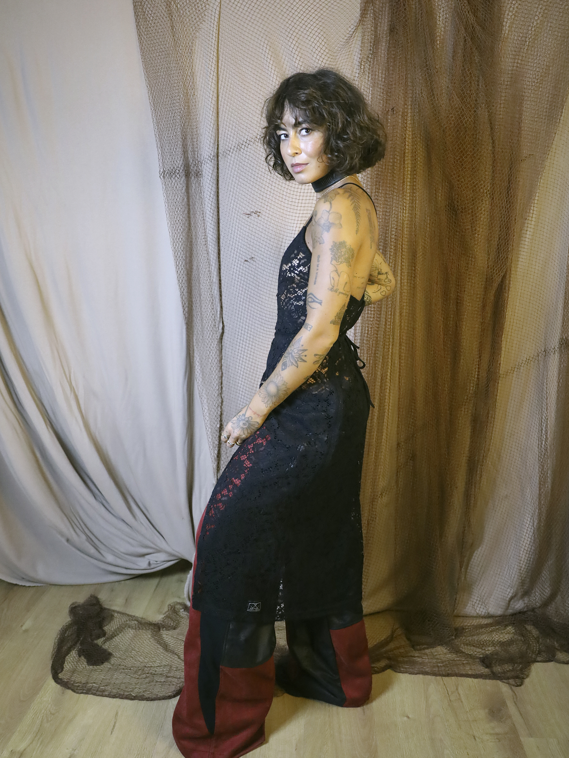 WAVE WRAP AROUND DRESS 5