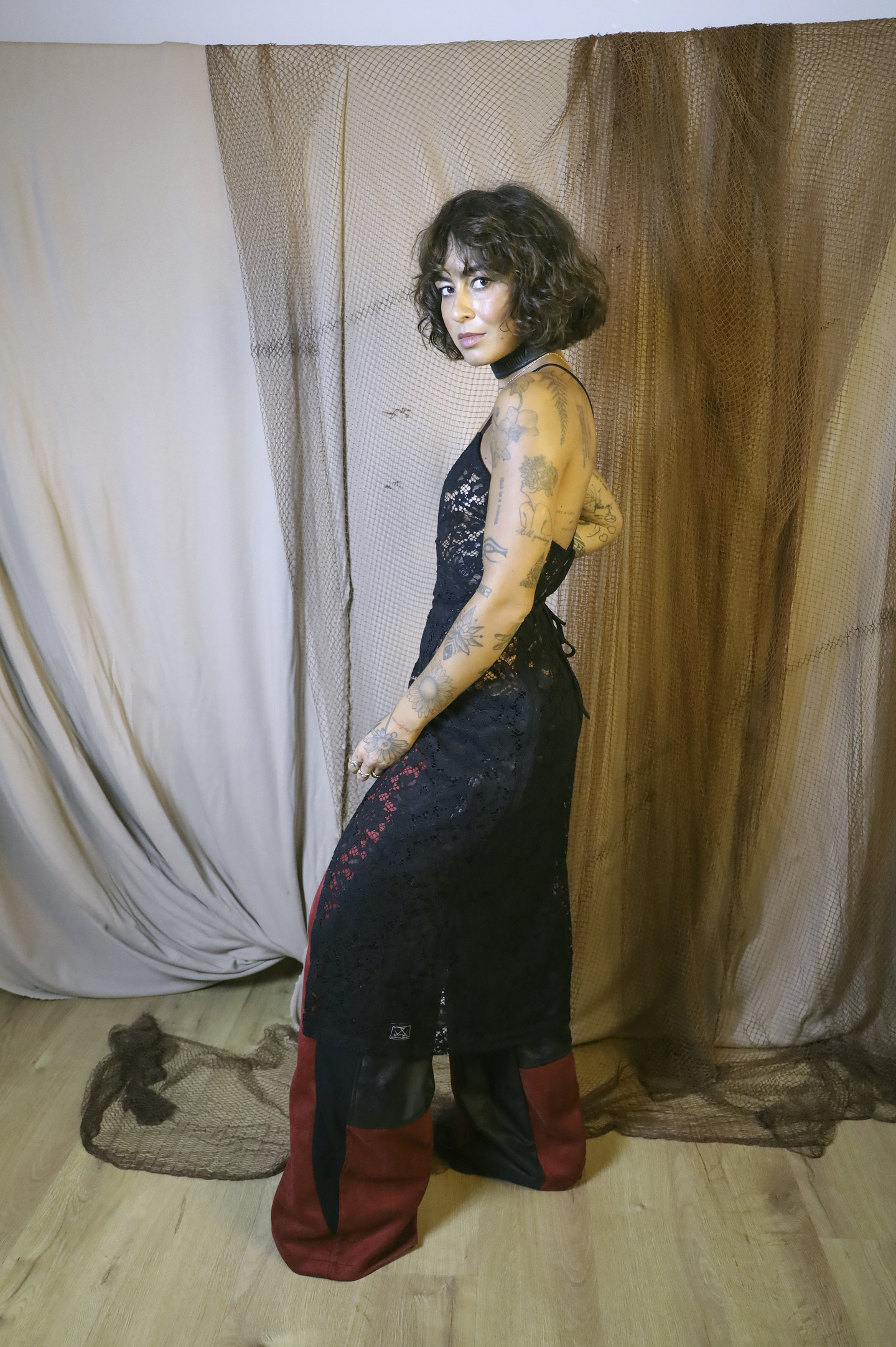 WAVE WRAP AROUND DRESS 5