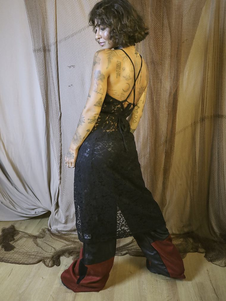 WAVE WRAP AROUND DRESS 9