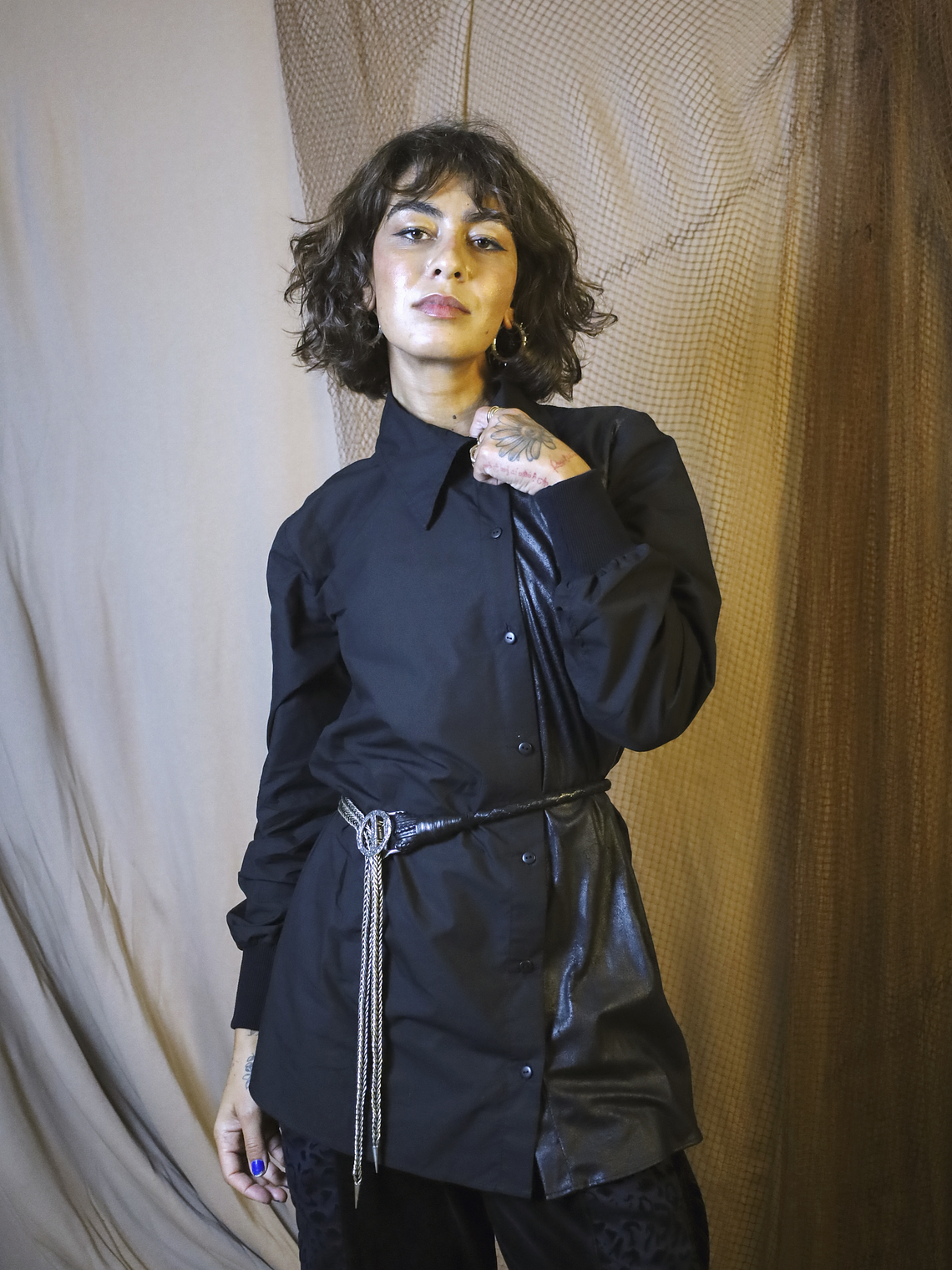 WAVE ASYMMETRIC SHIRT 6