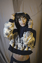 CHETAH HOODIE CROP - Thumbnail 1