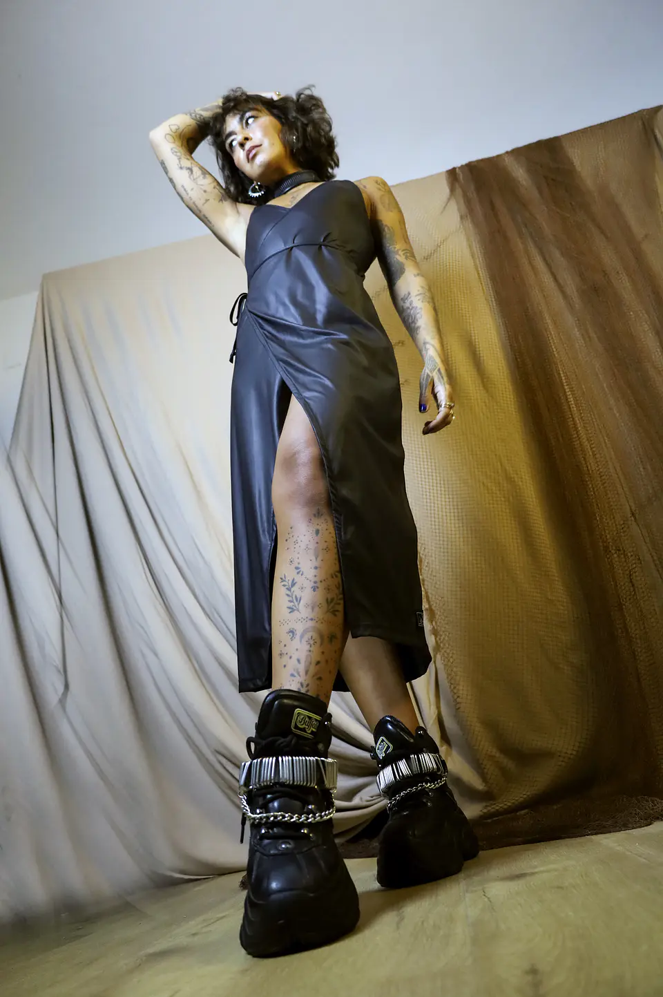 WAVE WRAP AROUND DRESS 4