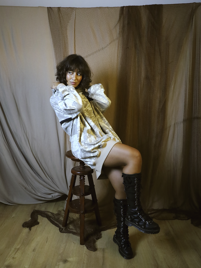 DESERT HOODIE DRESS 3