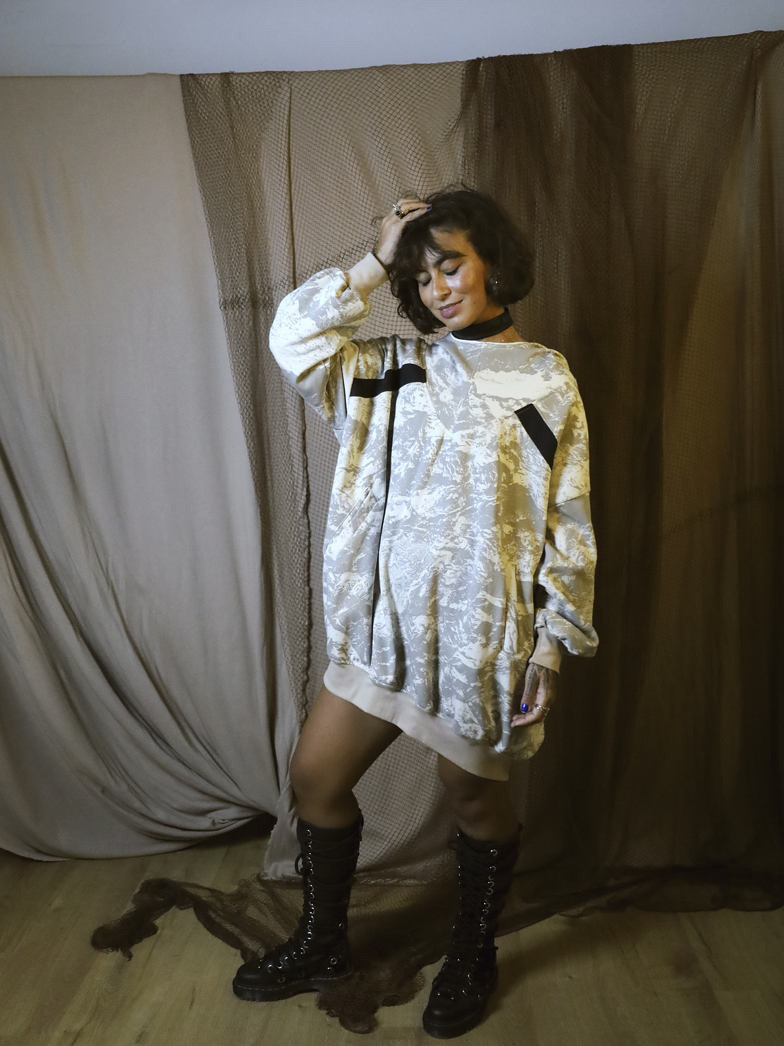 DESERT HOODIE DRESS 12