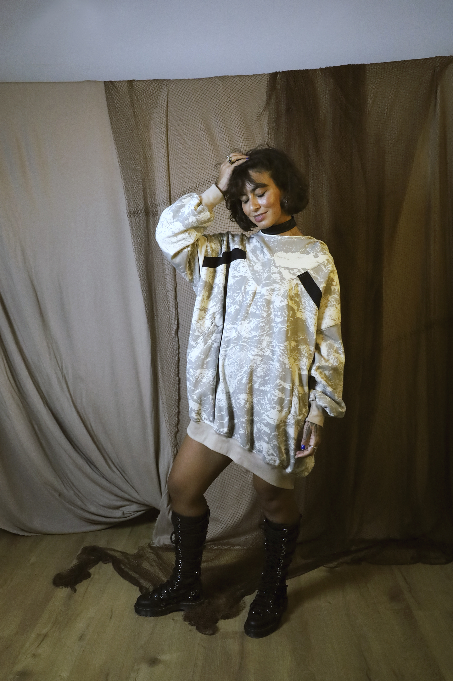 DESERT HOODIE DRESS 12