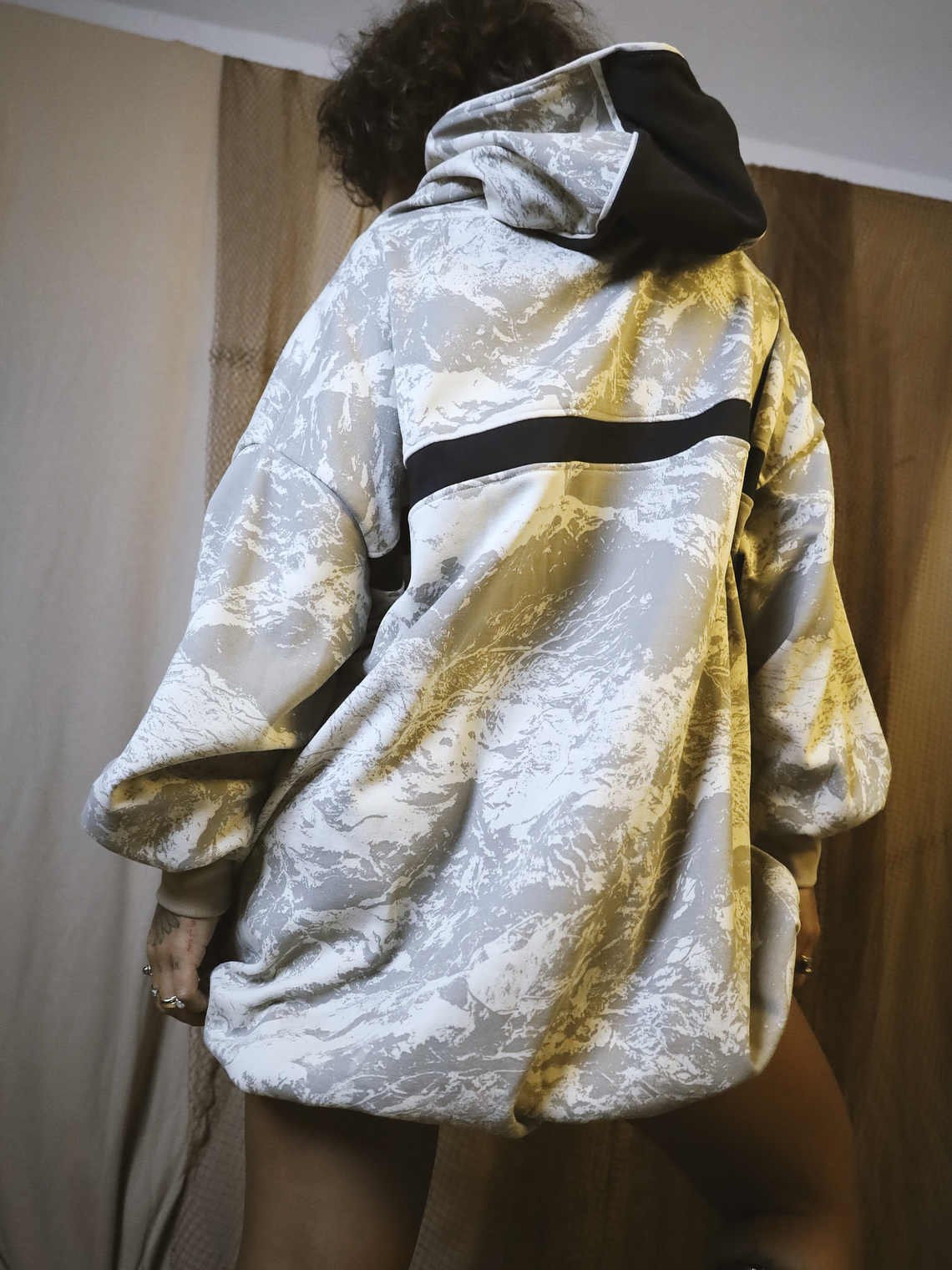 DESERT HOODIE DRESS 13