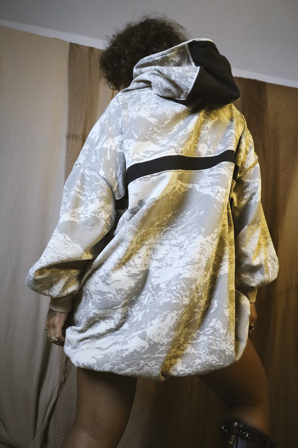 DESERT HOODIE DRESS 13