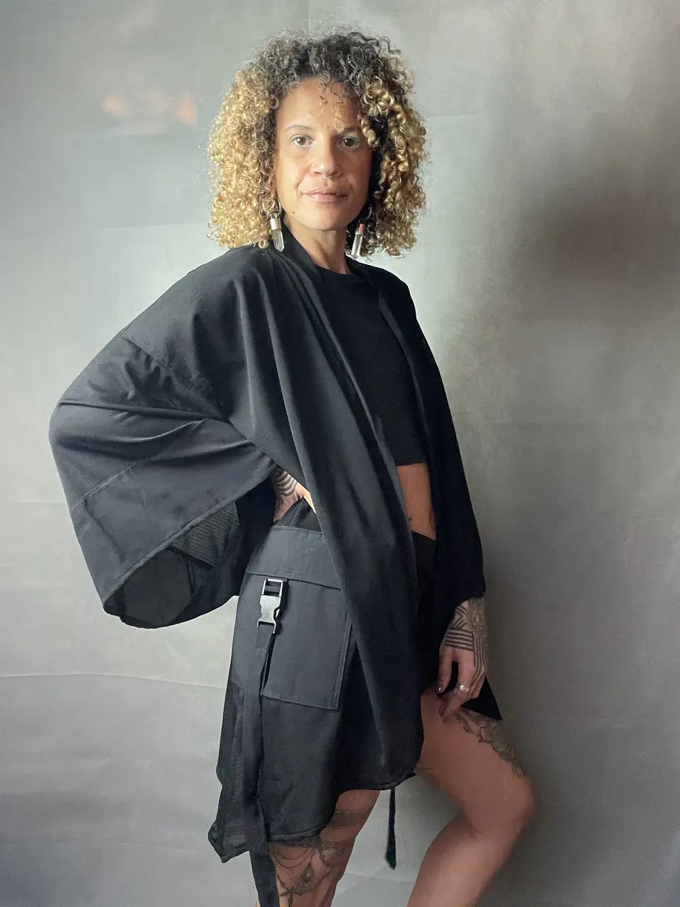 SHADOW Cargo Kimono 4