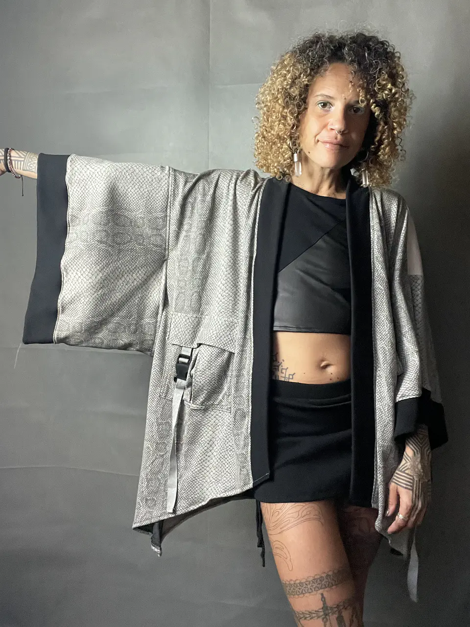 SHADOW Cargo Kimono  1