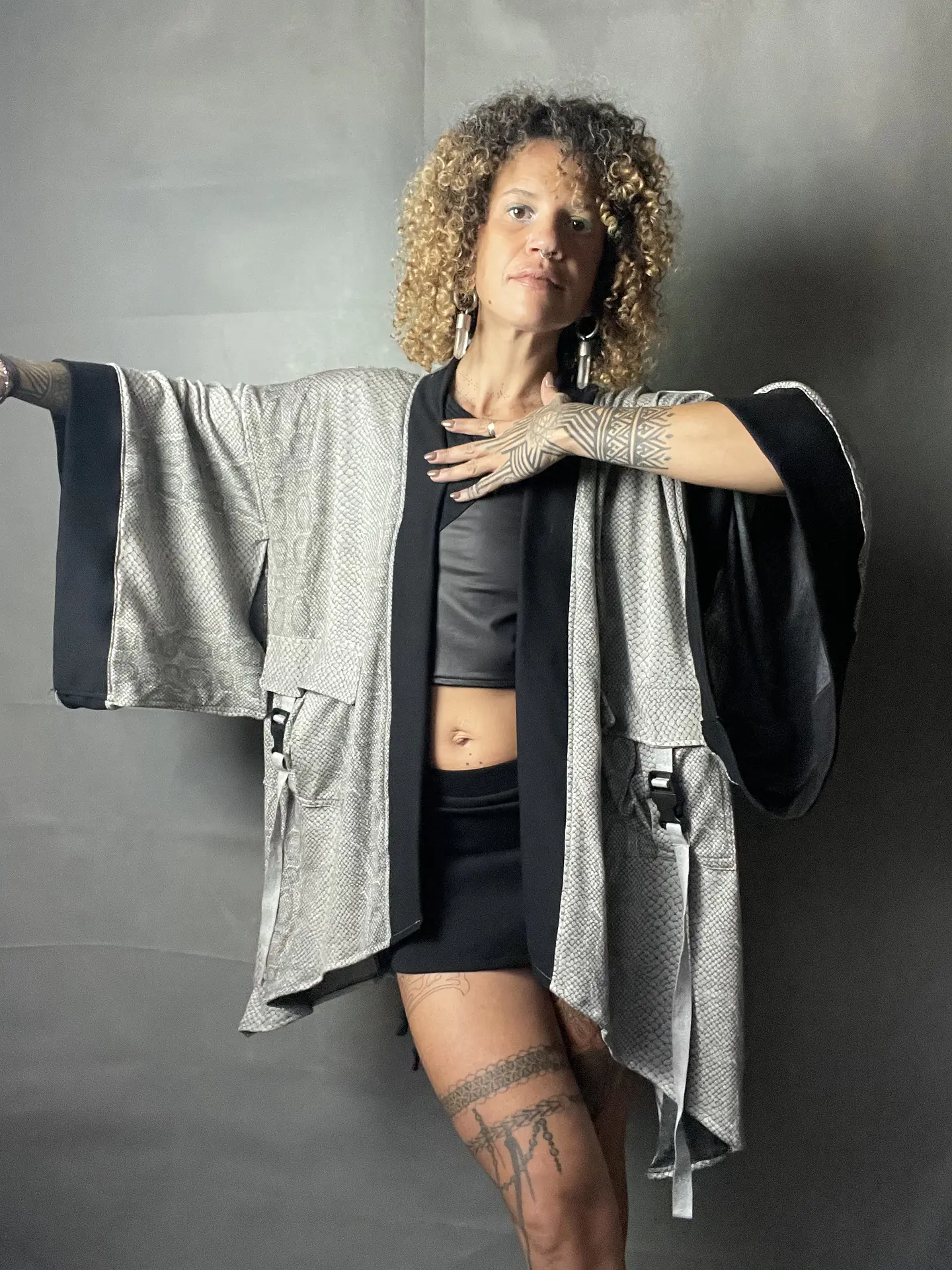 SHADOW Cargo Kimono  6