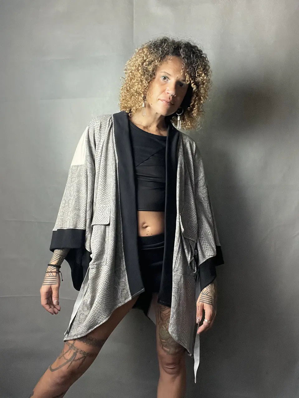 SHADOW Cargo Kimono  8