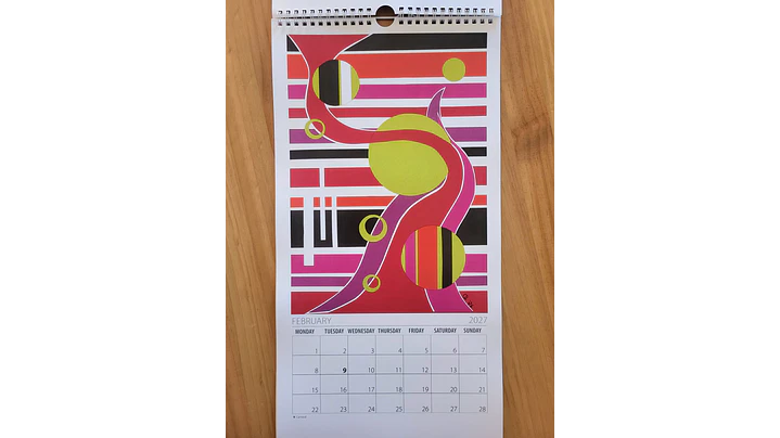 Calendário de parede 2027 3