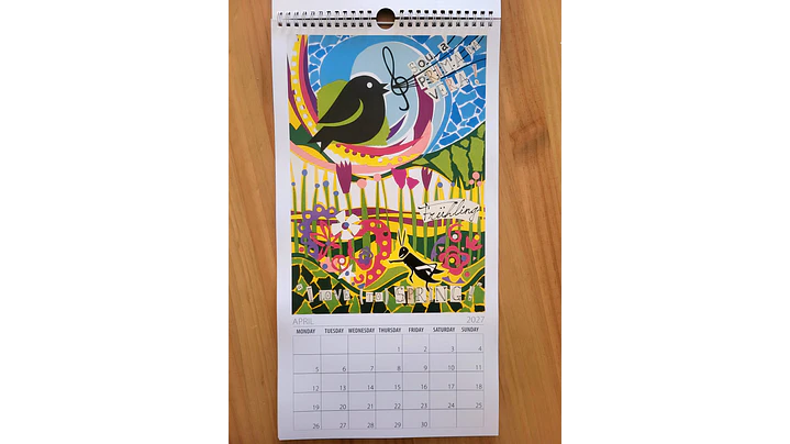 Calendário de parede 2027 5