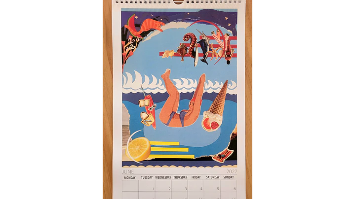 Calendário de parede 2027 7