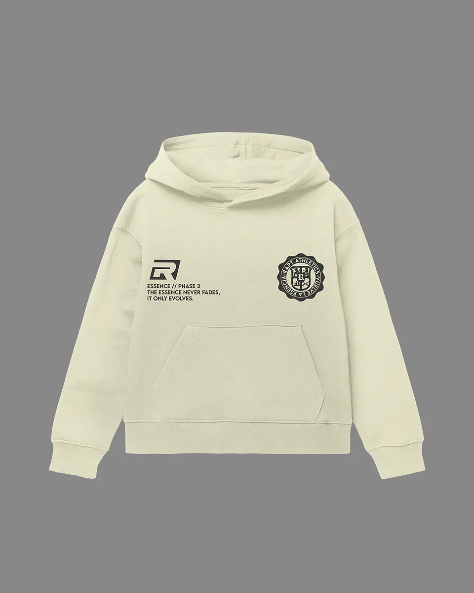 BOXY HOODIE SHIFT CREAM 1