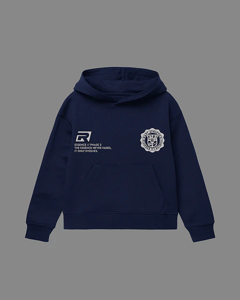 BOXY HOODIE SHIFT NAVY / PRE-ORDER 