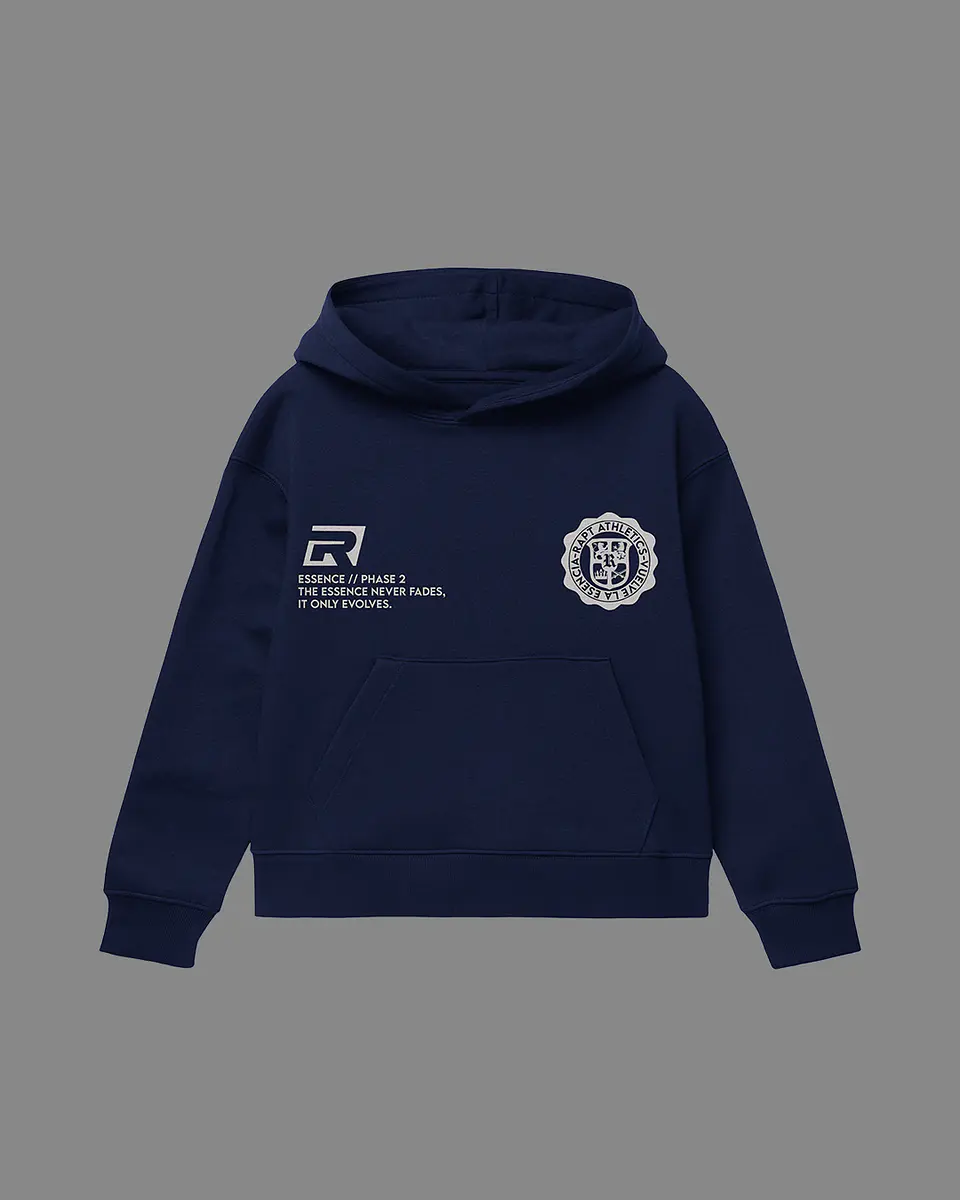 BOXY HOODIE SHIFT NAVY / PRE-ORDER  1