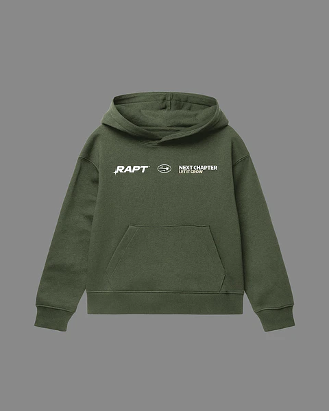 BOXY NEXT CHAPTER HOODIE GREEN