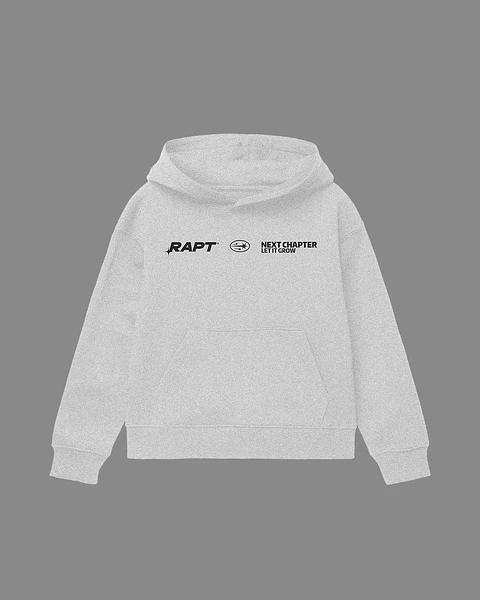 BOXY NEXT CHAPTER HOODIE MELANGE