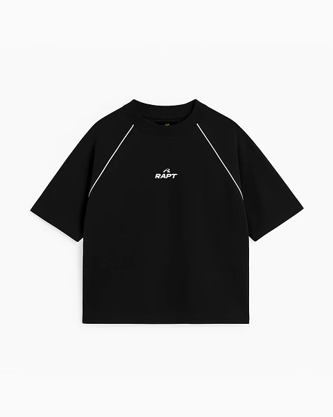 BOXY LOW TEE BLACK / PRE-ORDER