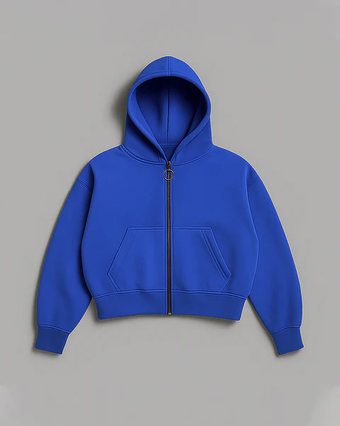  ZIP HOODIE LOW TIDE BLUE