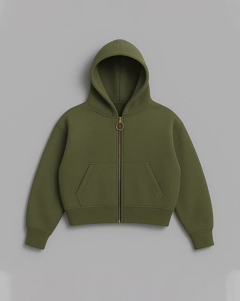  ZIP HOODIE LOW TIDE MOSS