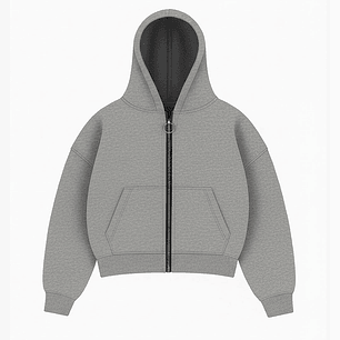 ZIP HOODIE LOW TIDE V2 CEMENT