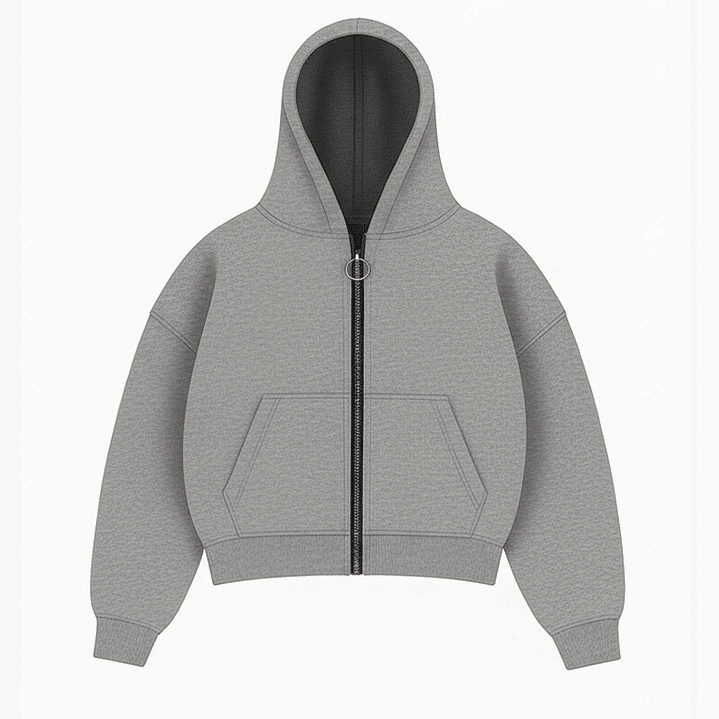 ZIP HOODIE LOW TIDE V2 CEMENT 1